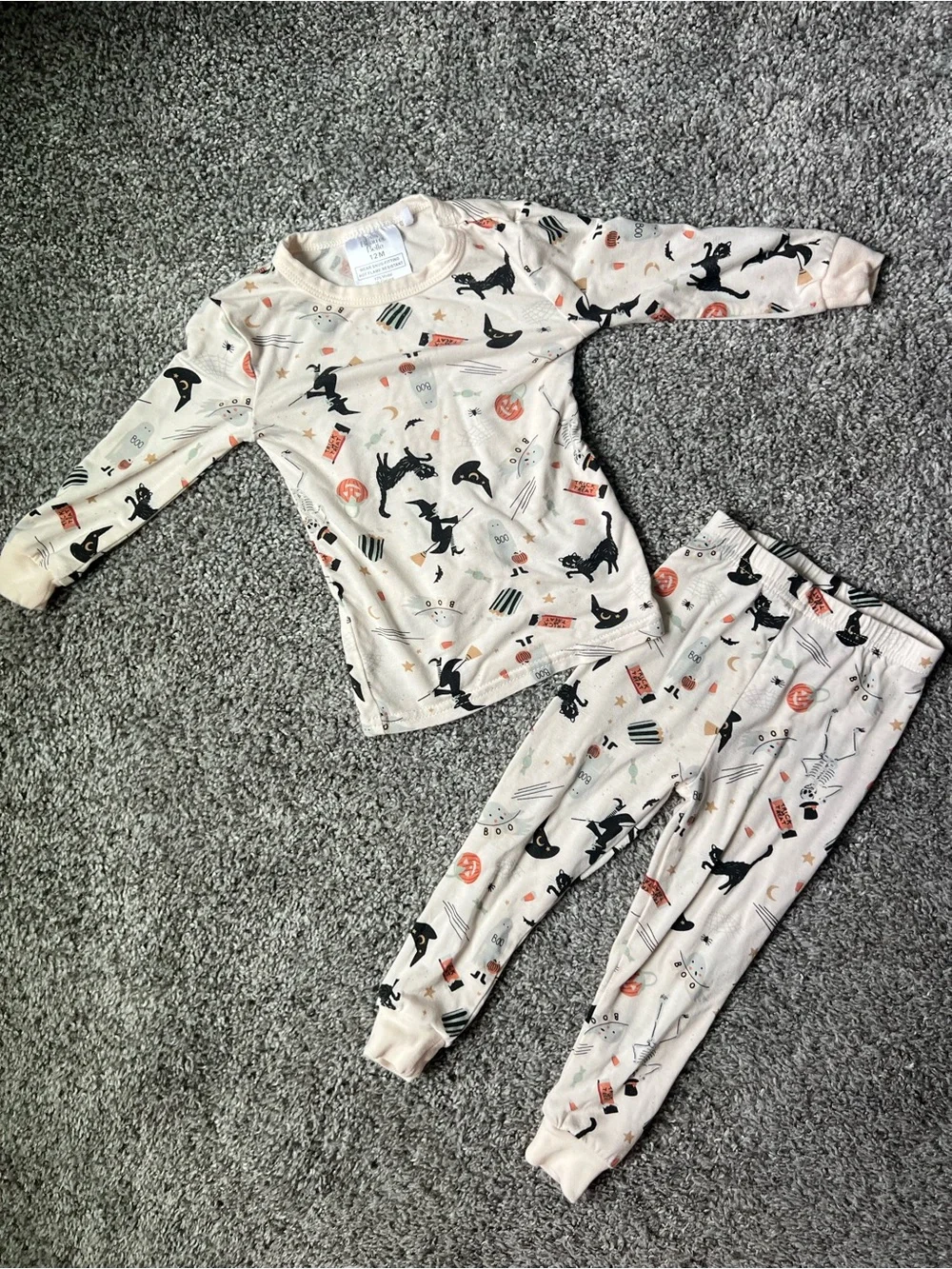 Halloween Long-Sleeve Pajama Set